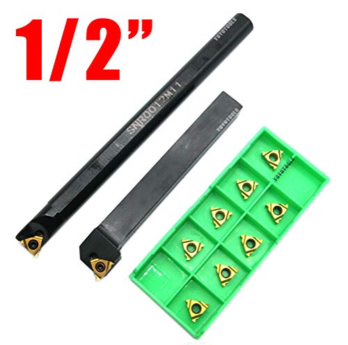 Lathe Boring Bar SNR0012M11+SER1212H11 Turning Tool Holder Lathe Internal Threading Inserts with Turning
