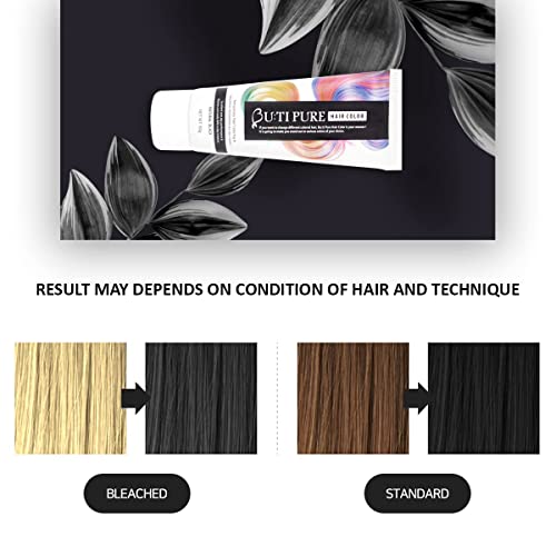 Image of Natural Black Temporary 1 Day Hair Color | Root Touch-Up Concealer for Women & Men | Ammonia, Paraben & PPD Free | Washable Hair Colour | Zero Damage | No Bleach | 60g