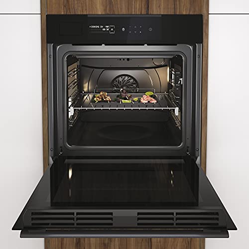 Haier-I-Message-Steam-Series-4-HWO60SM5S5BH-Horno-Multifuncion-con-Funcion-Vapor-Limpieza-Aqualisis-Conectividad-WIFI-Capacidad-70L-Sonda-termica-14-Funciones-Interfaz-tactil-Clase-A-Negro