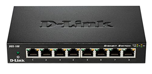 D-Link DGS-108 Network Switch