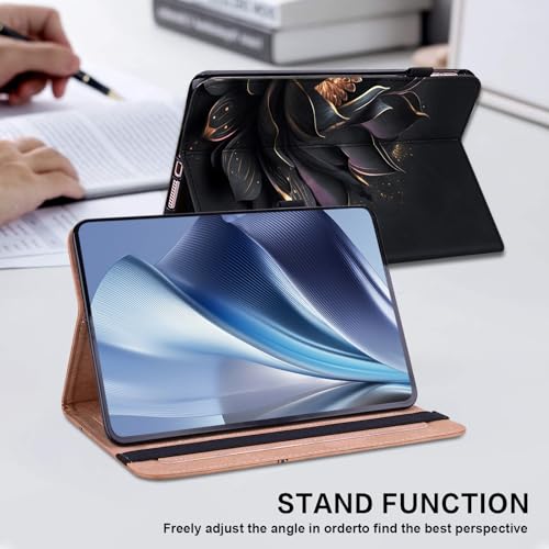 Protection Lenovo Tab Plus 2024 étui cuir antichoc avec porte-stylet violet - 5