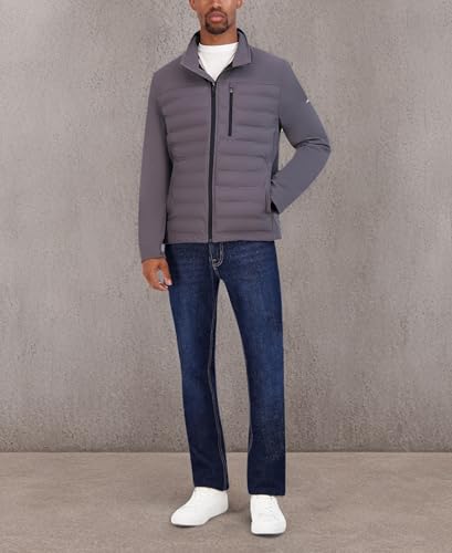 Image of Nautica Men's Lightweight Softshell Jacket - Bonded Fleece Lining, Regular, Big & Tall Sizes
