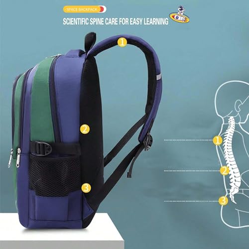 Impulse Astronaut 25L Unisex Stylish &Trendy Water Resistant printed Bag, College travel Backpack, School Bag for boys & girls with 1 Year Warranty - Image 3