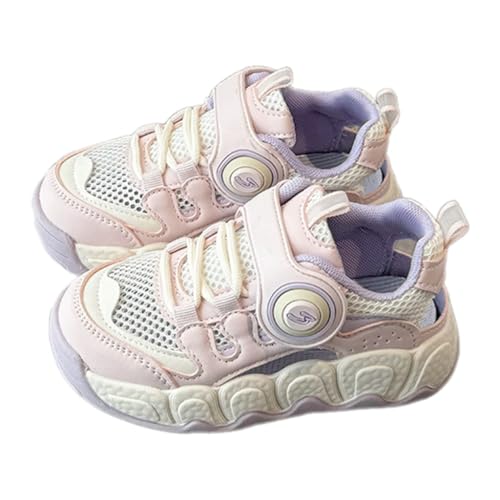 Kids Casual Sports Shoes Children Footwear Boys Girls Running Sandals Breathable Net Sneakers Students Shoes Pink