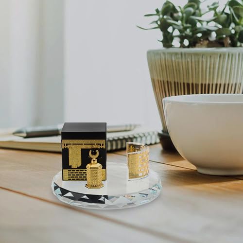 Decoración islámica de cristal MAGICLULU maqueta de edificio para mesa 7