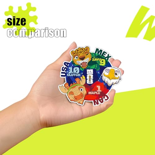 Image of FIFA World Cup 2026 Wooden Puzzles - 3MM Thick Officially Licensed Puzzles - Premium World Cup 2026 Merchandise, Gift for Football Fan, Jigsaw Puzzle for Adult (Mini Box Product Mix, 5-Boxed Edition)