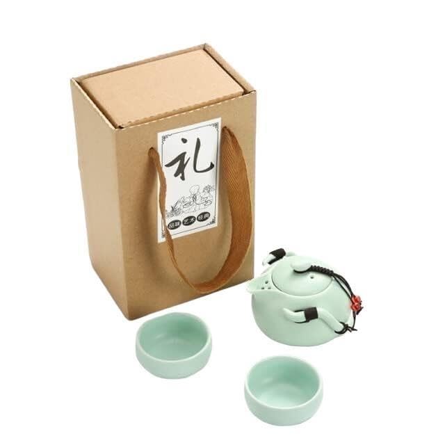 Podróżny ceramiczny zestaw do herbaty Kung Fu 3/5 szt. parzenia