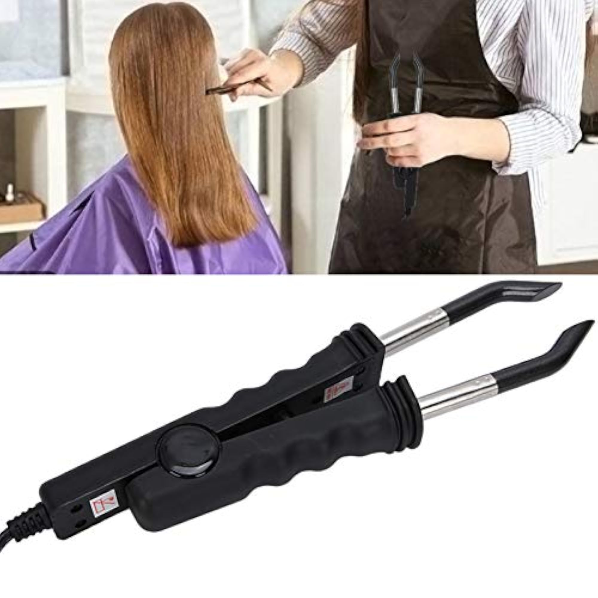 Professional Hair Styler Extensions Iron Machine, Fusion Tool