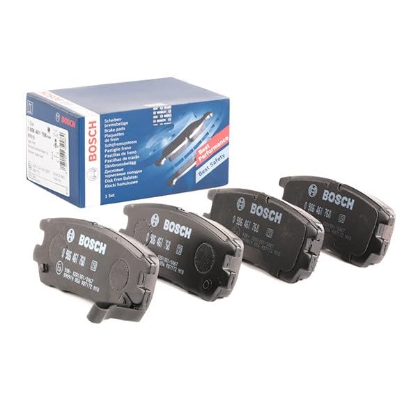Bosch BP1449 - Car Rear Brake Pads - Bosch Quality - For Quiet Braking With Low Dust - ECE-R90 Certified - Copper-Free - 1 Set Of 4 Brake Pads - View #5