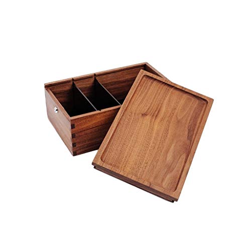 Marley Natural Large Wooden Stash Box For Herbs And Other Accessories With Integrated Rolling Tray, Storage Lock Box #TOP1