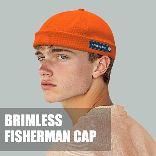 Image of CLAPE Watch Cap Work Beanie Corduroy Docker Leon Brimless Hat Rolled Cuff Harbour Hat