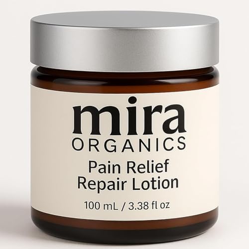 SDXJIOGE Mira Relief Repair Lotion Magnesium & Arnica Botanical Body Lotion Plant-Based Fast-Absorbing Non-Greasy Formula 100 mL / 3.38 fl oz