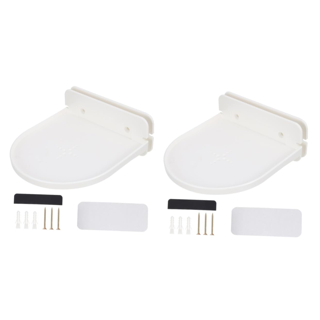 Zerodeko 2 Pz supporto wifi supporto da tavolo cassa per diffusori a parete stativi per casse stand per diffusori casse per diffusori a parete staffe per altoparlanti intelligenti