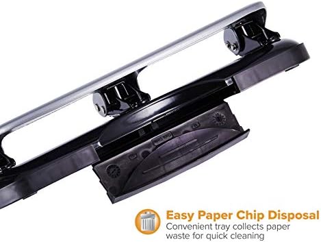 Bostitch Office EZ Squeeze 3-Hole Punch, 20 Sheet Capacity, Reduced Effort, No Jam Technology, Silver — 사진 6