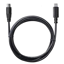 Cutesliving Midi to USB-C, 7-Pin Midi Cable - Design for IK Multimedia iRig USB Series HD, HD-A, Keys I/O 25, I/O49, MIDI 2, Pro, Pro Duo, Pro Duo I/O, Pro I/O, irig Stream, Stream Pro - 3.3FT/1M