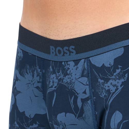 BOSS Men's Bold Logo 365 Cotton Stretch Trunk Underwear3