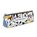 ペンケース ワンオクロック One Ok Rock 筆箱 ふでばこ 文具バッグ 筆入れ 三角ペンケース ペンポーチ Puレザー ファスナー おしゃれ 鉛筆ケース 万年筆 文房具 化粧ポーチ 小物入れ 大容量 防水 事務用品 男女兼用 学生用 社会人用 プレゼント