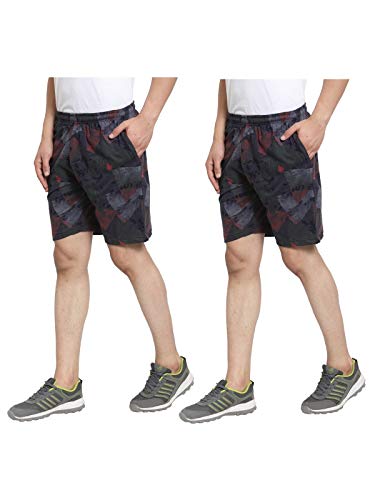 Image of UZARUS Men's Bermuda Shorts (Pack of 2)