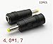Longdex 12pcs DC Power Adapter 5.5x2.1mm Female Jack to 4.0x1.7mm Male Plug Electrical Socket Outlet for Laptop Interface Power Cable Connector