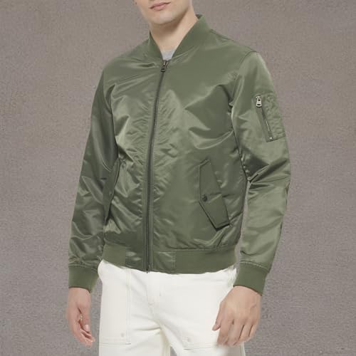 Image of Levi's Men's Flight Satin Unfilled Ma-1 Bomber