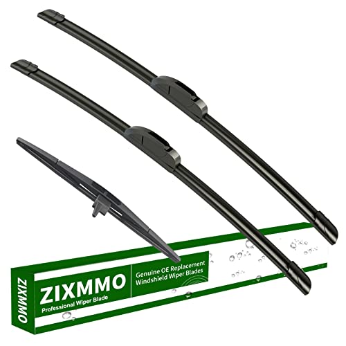 Image of 3 wiper blades Replacement for 2009-2015 Honda Pilot windshield wipers | Replacement Original Equipment,Premium All-Seasons,Front & Rear,22 inch+21 inch+14 inch(Set of 3) J HOOK