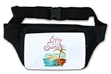 Deux poches zippées Enjoy Beautiful Sunset 8 Bit Retro Beach Sac de Taille