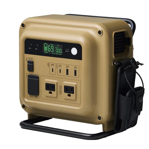 Amazon.co.jp: ポータブル電源 NESTOUT 712Wh AC定格出力700W AC×2 USB