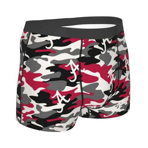 Alabama Camouflage Mens Boxer Briefs Moisture Wicking And Breathable Boxer Briefs For Men3