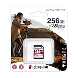 Kingston Canvas React Plus karta pamięci SDXC UHS-II 300R/260W U3 V90 do Full HD/4K/8K - SDR2/256GB