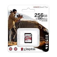 Kingston Canvas React Plus 256GB SDXC Speicherkarte UHS-II 300R/260W U3 V90 for Full HD/4K/8K - SDR2/256GB – Ansicht 3