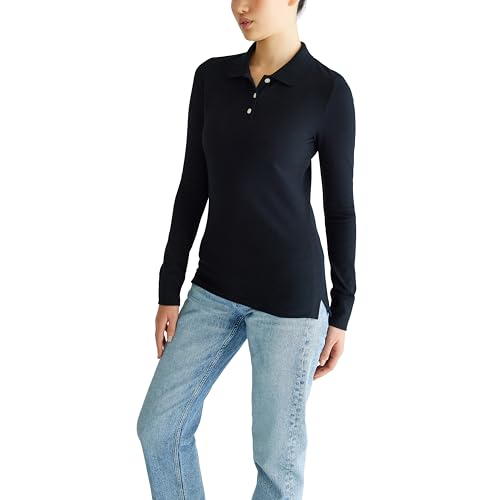 AEROPOSTALE Women's Aero Uniform Polo Long Sleeve3