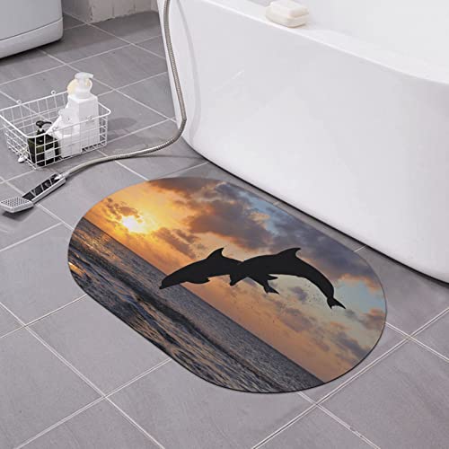 Tapis de bain facile à nettoyer et absorbant pour sol de douche sec