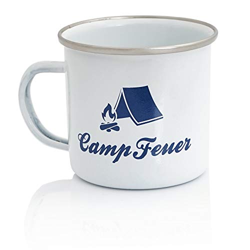 CampFeuer Tasse émaillée | Mug en émail 350 ml (1) Cover