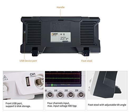 OWON SDS1104 Rear Panel
