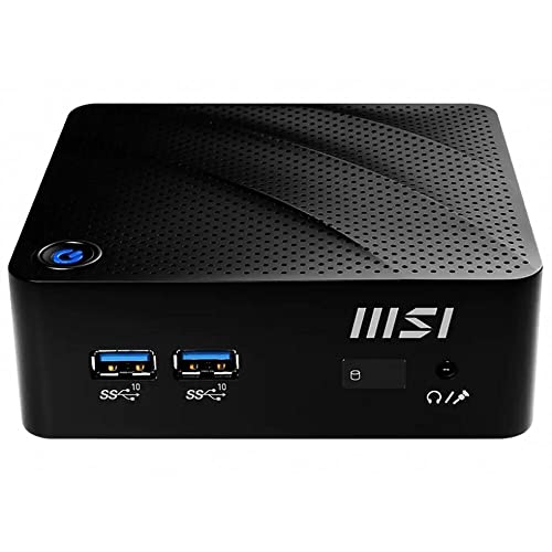 MSI Cubi N JSL-001EU Desktop-PC, Windows 10 Pro, Pentium Silver N6000, zwart - Afbeelding 3