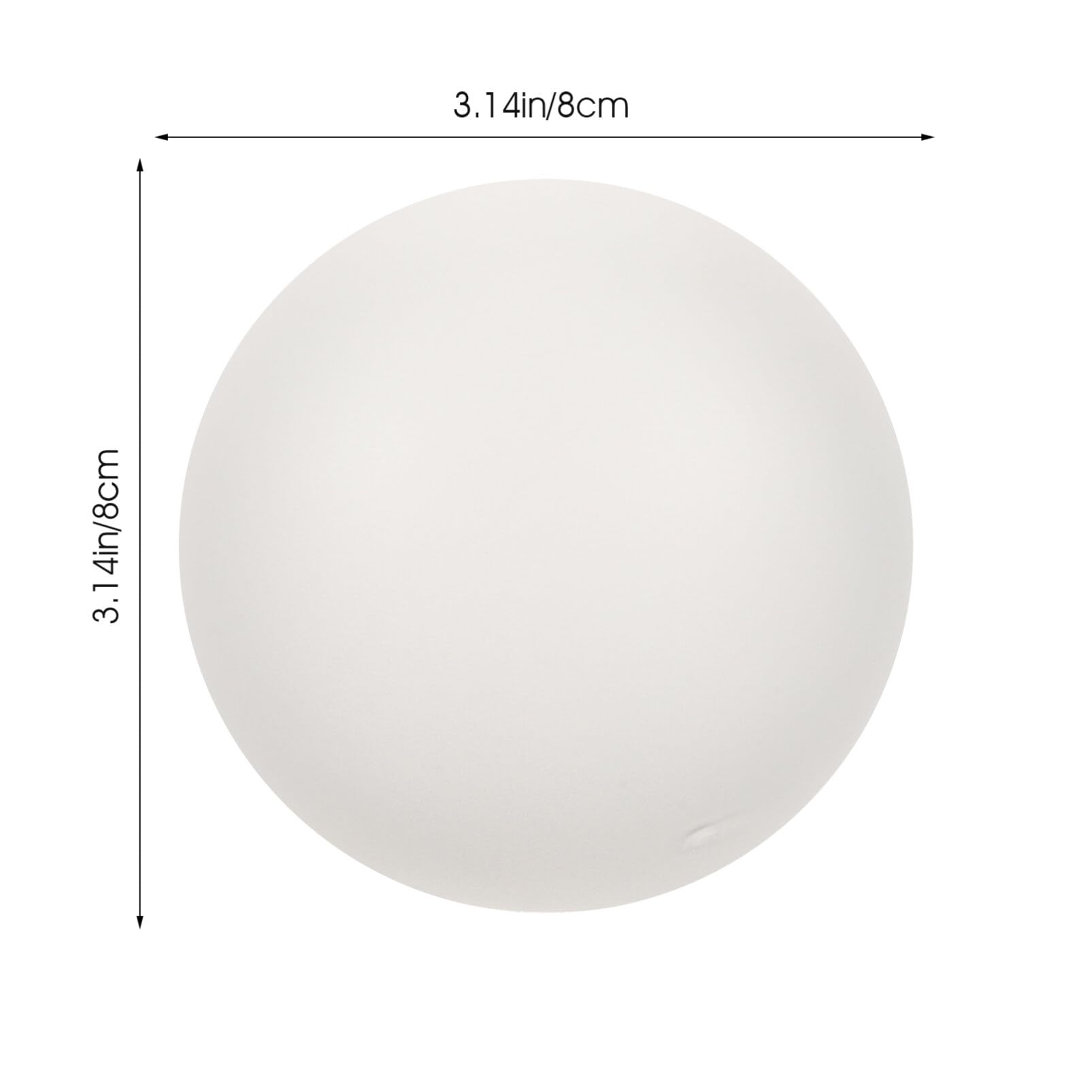 Gadpiparty 80mm Frosted Glass Shade for G9 Bulbs Only - Globe Pendant Lamp Cover for Modern Ceiling Lights & Chandeliers - Image 2