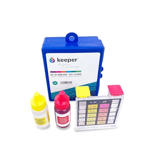 Keeper Test Kit cloro e pH piscina e spa. Misuratore