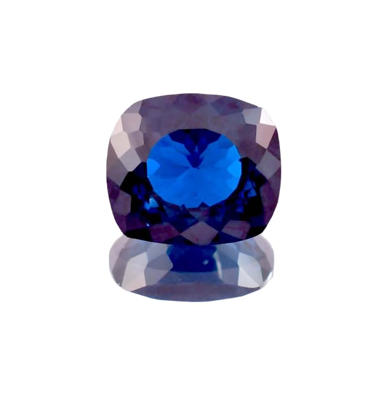 Tanzanite naturelle 14x12mm coussin : la solution pour réussir vos bagues DIY