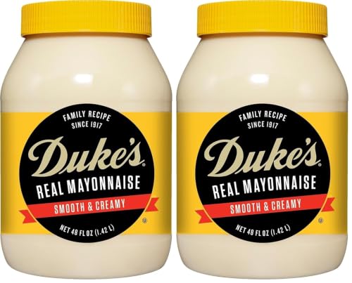 Image of Duke's Real Mayonnaise Jar - Original Smooth & Creamy Taste, 48 Ounce (Pack of 2)