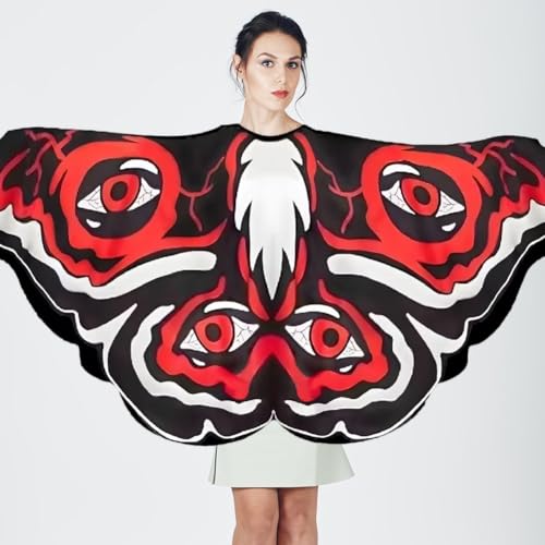 Cape papillon de cosplay pour briller au festival de jeux de rôle