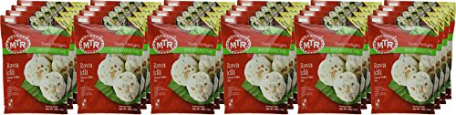 Mtr Rava Idli Instant Dry Mix, 17.6-Ounce Pouches (Pack Of 24) #TOP3