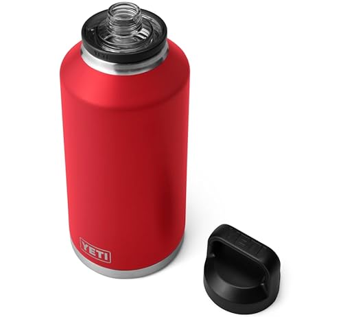 YETI Rambler Flasche Mit Chug-Verschluss, Rescue Red, 64 oz (1,9 L)