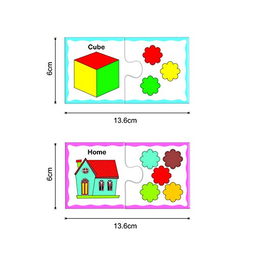 Image of RATNA'S Educational Jigsaw Puzzle Range for Kids (THE Colour Matching)