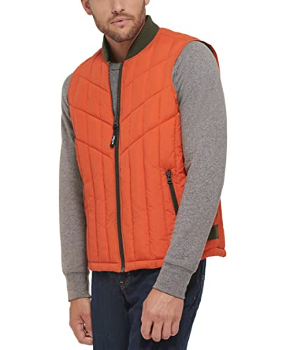 Levi's Men's Quilted Utility Vest with Contrast Detailing3
