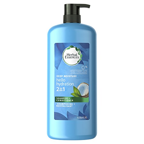 Herbal Essences Hello Hydration 2 in 1 Moisturizing Shampoo & Conditioner, 33.8 fl oz, Packaging May Vary