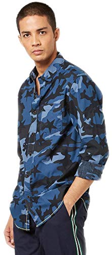 Buy DNMX Blue Shirt at Amazon.in
