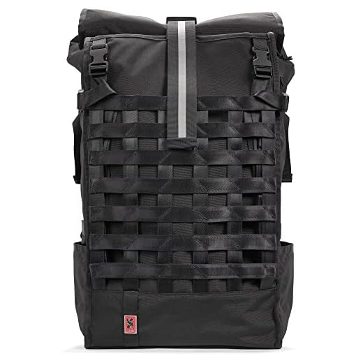 How to carry a messenger bag on a bike Chrome Industries Pro Barrage Backpack