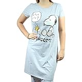 kik snoopy nachthemd  TVM Europe GmbH Nachthemd Damen Peanuts Snoopy Schlafhemd Grau (Grau, S)