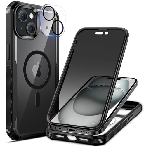 Coque iPhone 15 Plus antichoc et anti espion pour sécuriser vos déplacements