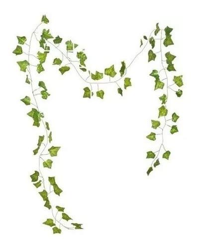 Kit 12 Trepadeiras Artificial Correntes Era Folhagem Hera